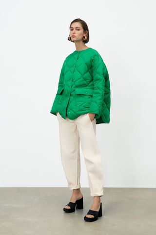 Zara + Oversized Puffer Jacket