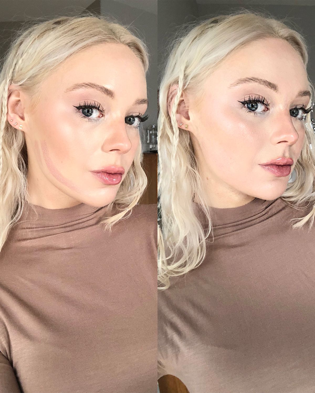 This TikTok Shows Bella Hadid's JawlineHighlight Hack Who What Wear