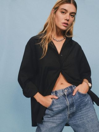 Reformation + Will Oversized Shirt