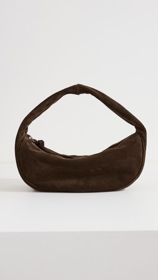 By Far + Suede Leather Bag