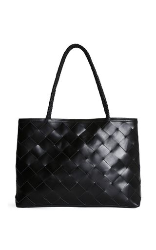 Bembien + Gabrielle Grande Woven Leather Tote Bag