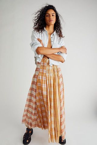 Free People + Lausanne Convertible Maxi Skirt