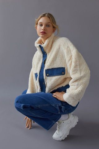 Urban Outfitters + Laura Cozy Sherpa Jacket