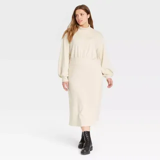 Who What Wear x Target + Bishop Long Sleeve Dress