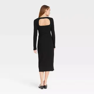 Who What Wear x Target + Long Sleeve Dress