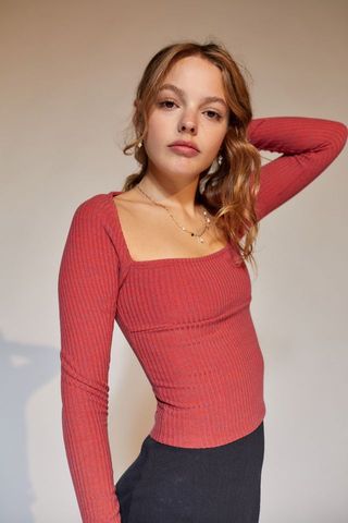 Urban Outfitters + Orla Square Neck Top