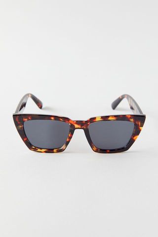 Urban Outfitters + Muir Plastic Rectangle Sunglasses