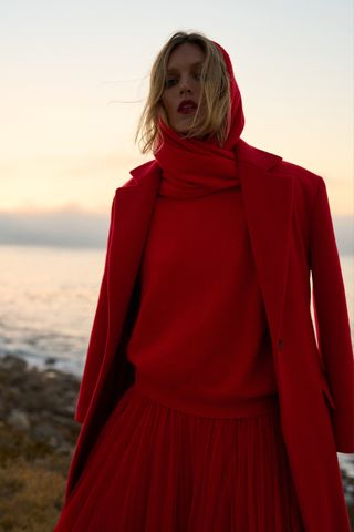 Zara + Wool Menswear Style Coat