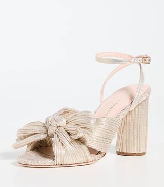 Loeffler Randall + Camellia Knot Mules with Ankle Strap