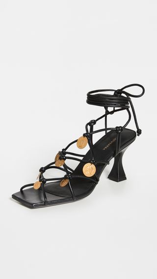 Altuzarra + Knotted Sandal With Coins