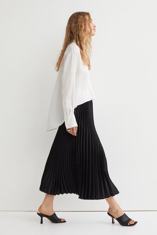 H&M + Pleated Skirt