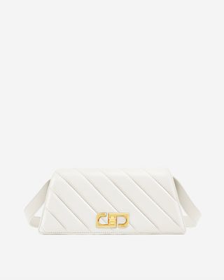 JW Pei + White Elsa Front Flap Crossbody Bag