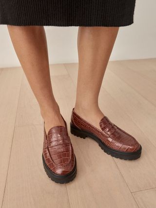Reformation + Agathea Chunky Loafer