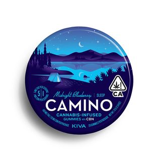 Kiva + Camino Midnight Blueberry Sleep CBN Gummies