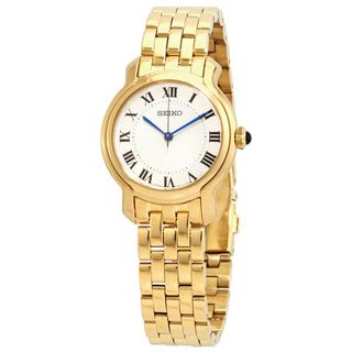 Seiko + Quartz Sunray Dial Ladies Watch Srz520