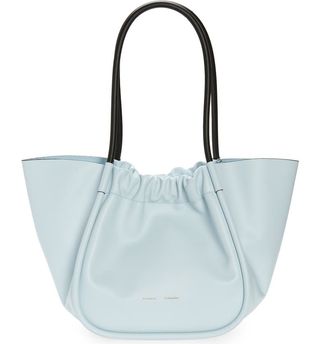 Proenza Schouler + L Ruched Leather Tote