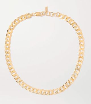 Loren Stewart + + NET SUSTAIN Gold Vermeil Necklace