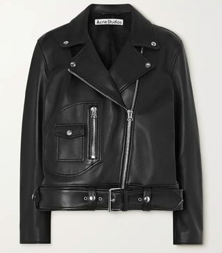 Acne Studios + Leather Biker Jacket