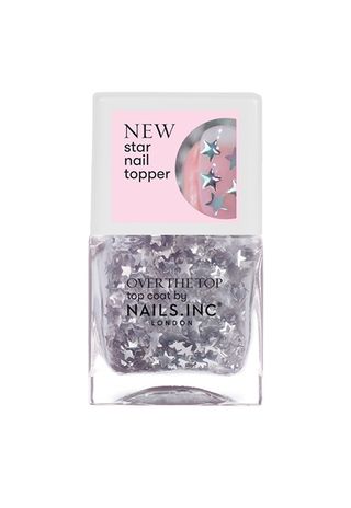 Nails Inc + Showstopping Spitalfields Star Confetti Topper Nail Polish