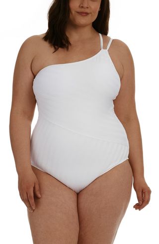 La Blanca + Linea One-Shoulder Mio One-Piece Swimsuit