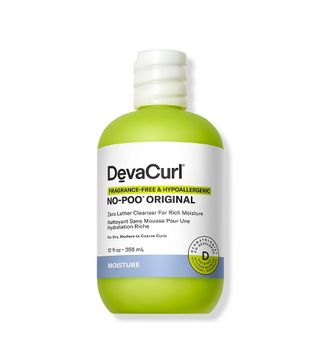 DevaCurl + Fragrance-Free No-Poo Original Zero Lather Cleanser For Rich Moisture