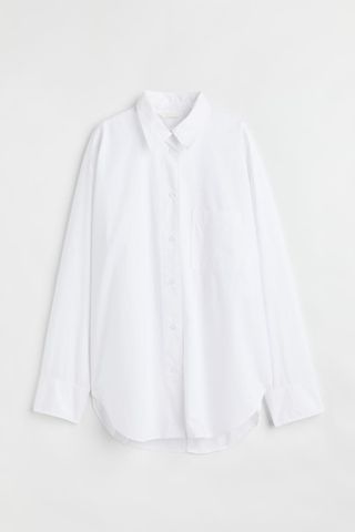 H&M + Oversize Cotton Shirt
