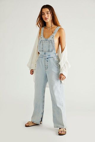 Free people + Dylan Slouchy Overalls