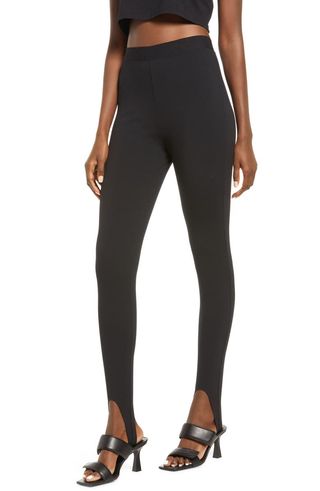 Open Edit + High Waist Stirrup Leggings