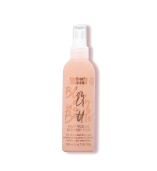 Umberto Giannini + Blow Dry in a Bottle a Big Shiny Blow Out
