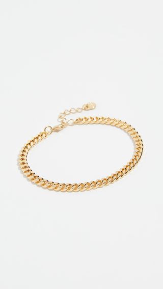 Cloverpost + Large Curb Chain Bracelet