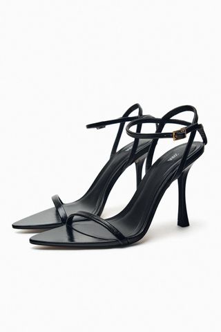 Zara + Thin Strappy Sandals