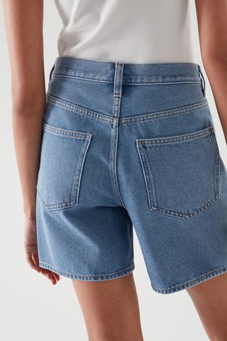 Cos + Relaxed-Fit Denim Shorts