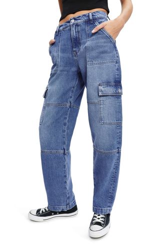 Reformation + McKenna Mid Rise Slouchy Cargo Jeans
