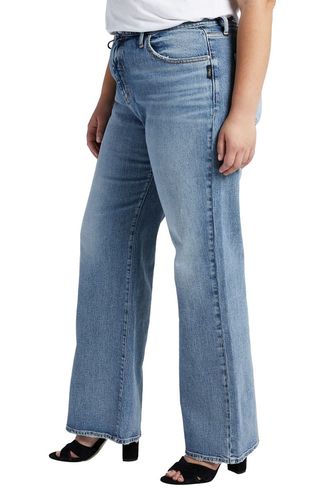 Silver Jeans Co. + Highly Desirable Ultra High Waist Wide Leg Jeans