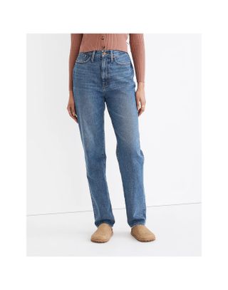 Madewell + Baggy Straight Jeans in Westmont Wash