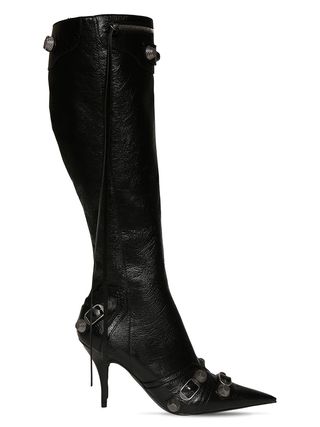 Balenciaga + Cagole Leather Boots
