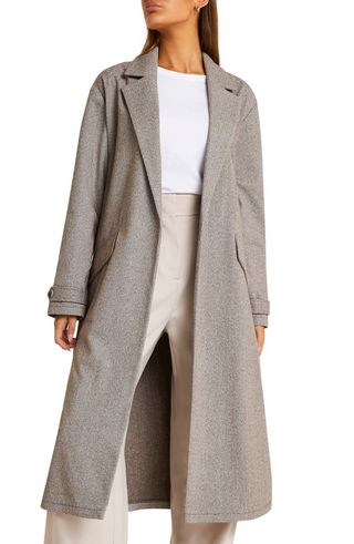 River Island + Jersey Open Front Duster
