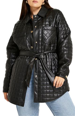 River Island + Quilted Jacket