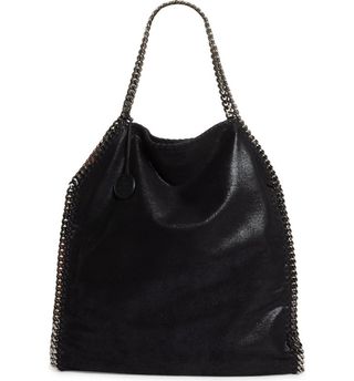 Stella Mccartney + Falabella Large Shaggy Deer Faux Leather Tote