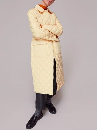 Whistles + Clelia Quilted Coat