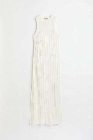 H&M + Rib-Knit Maxi Dress