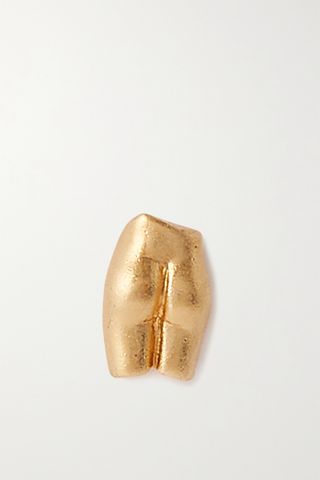 Anissa Kermiche + Le Derrière Gold-Plated Single Earring