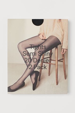 H&M + 2-Pack 20 Denier Tights