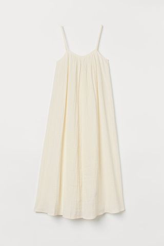 H&M + Wide-Cut Long Dress