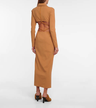 Jacquemus + La Robe Obiou Linen-Blend Maxi Dress