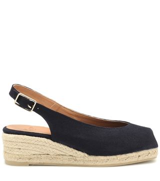 Castañer + Dosalia Canvas Wedge Espadrilles