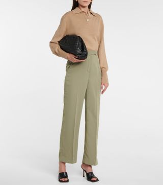 Frankie Shop + Isla High-Rise Straight Pants