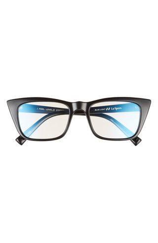 Le Specs + I Feel Love 48mm Small Blue Light Blocking Glasses