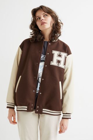 H&M + Baseball Jacket