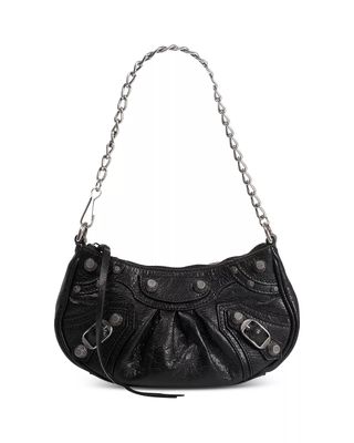 Balenciaga + Le Cagole Mini Leather Shoulder Bag